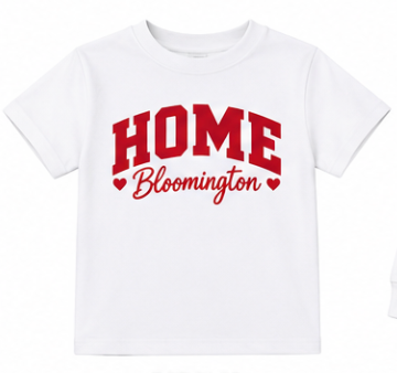 Home Bloomington Youth T-Shirt in White