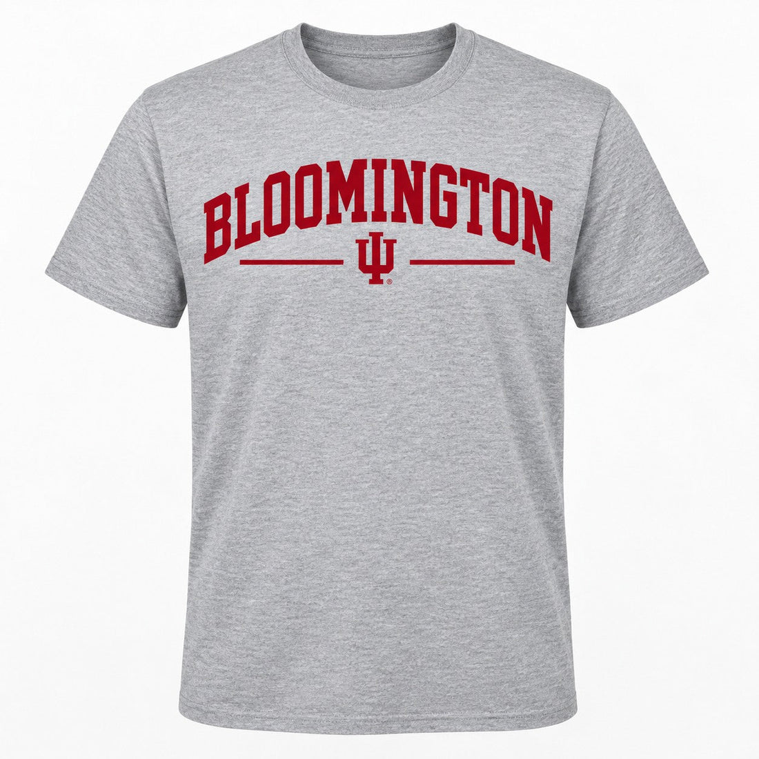 Bloomington Arch IU Tee in Heather Gray