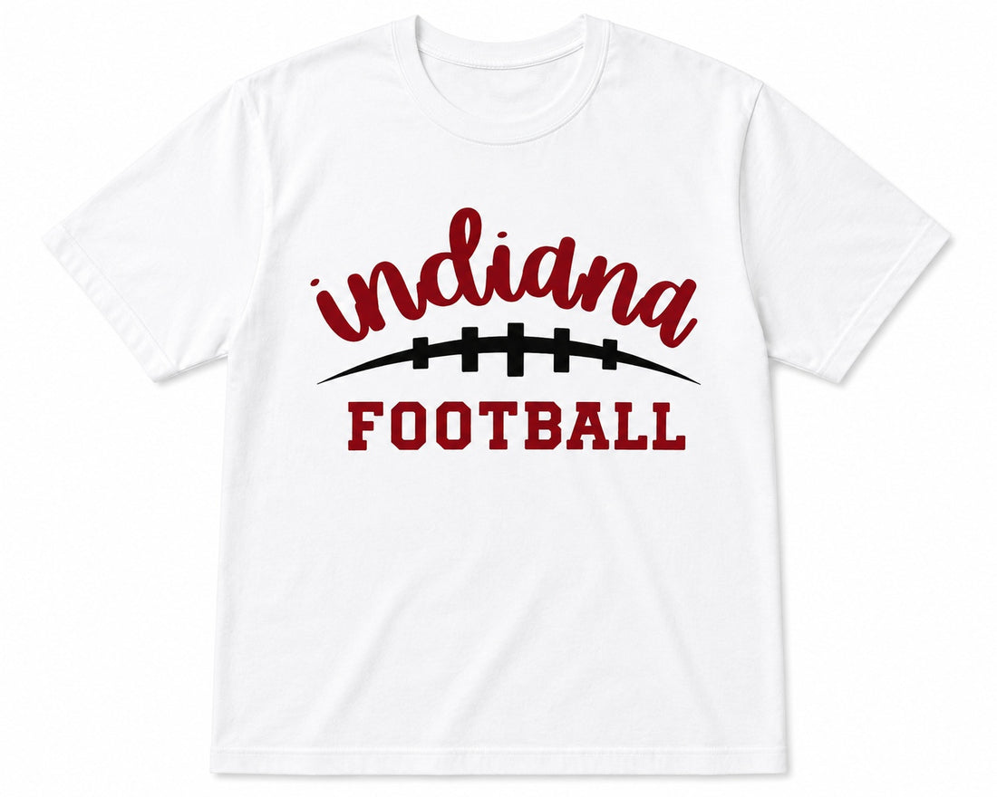 Indiana Football Classic Tee in White