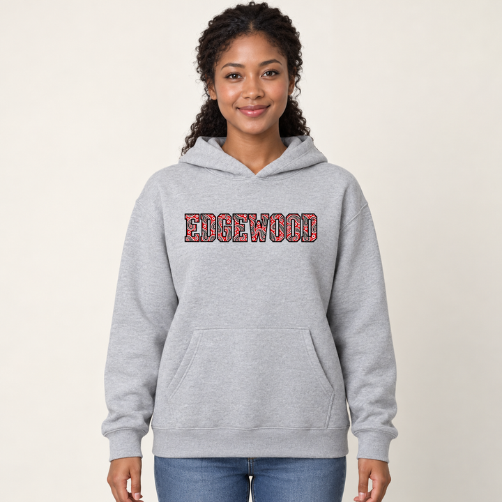 Edgewood Mustangs Paisley Hoodie