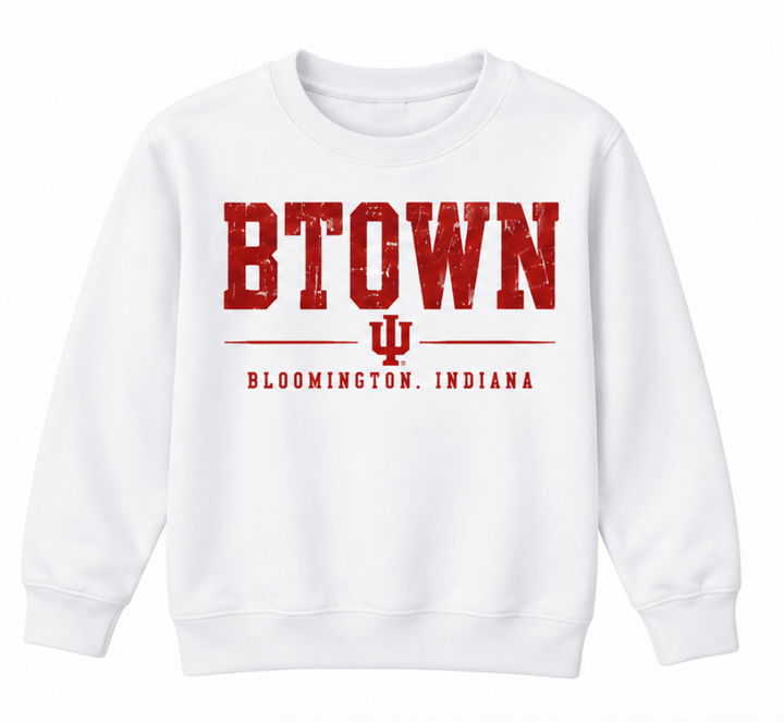 B-Town Classic IU Youth Crewneck