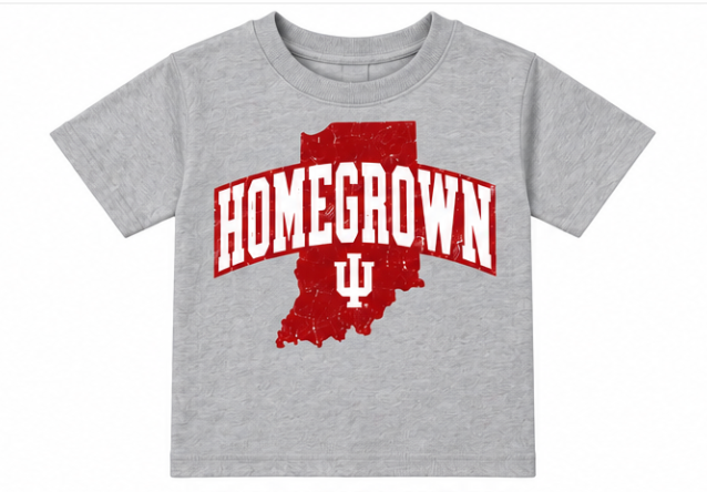 Homegrown Indiana State IU Youth T-Shirt