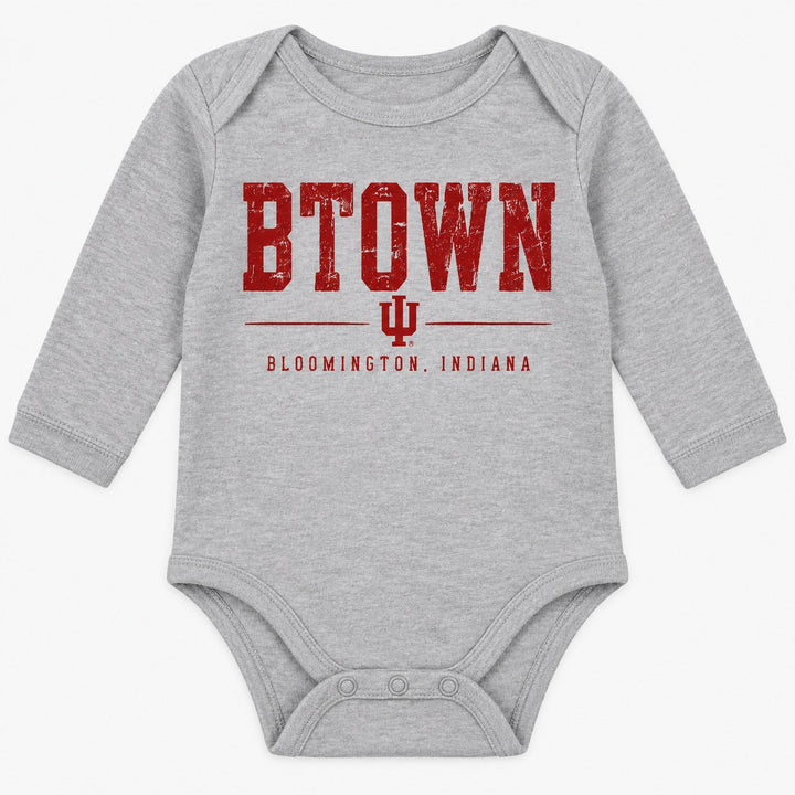 B-Town Classic IU Long Sleeve Baby Onesie