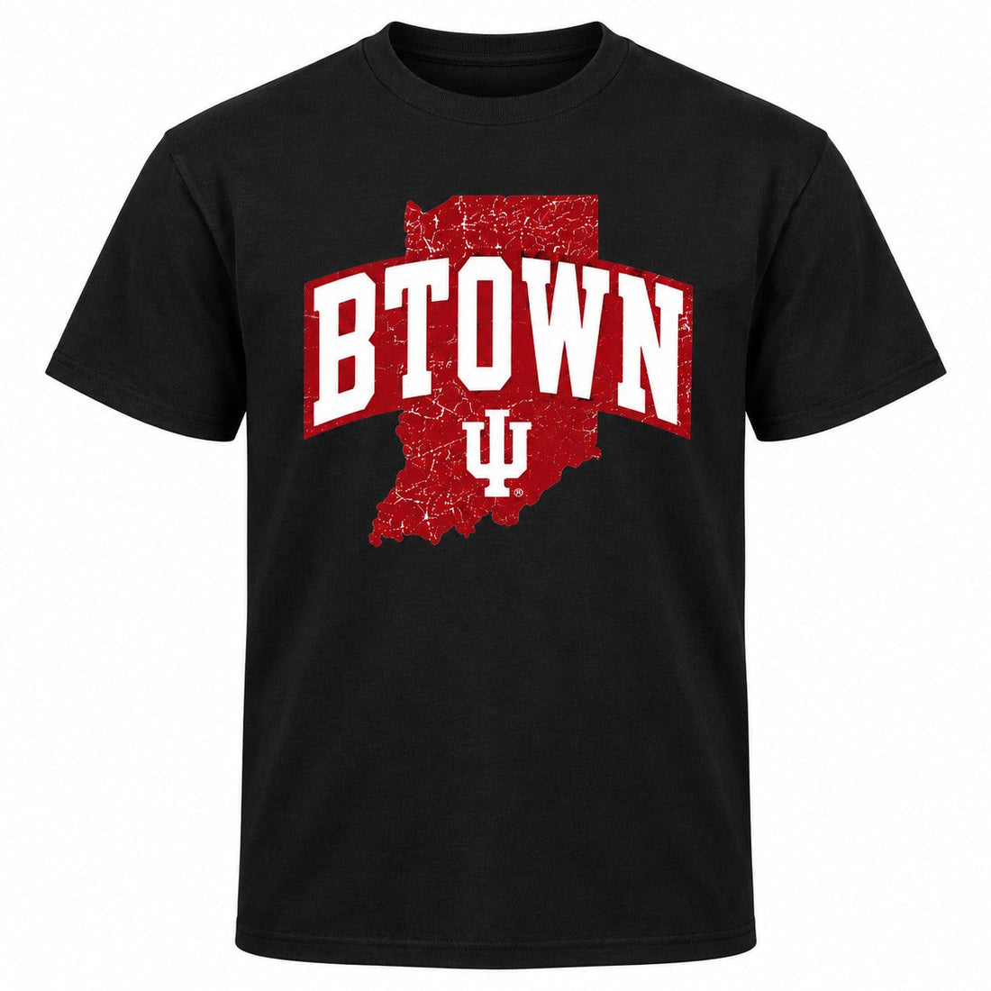 B-Town Indiana State IU Tee in Black