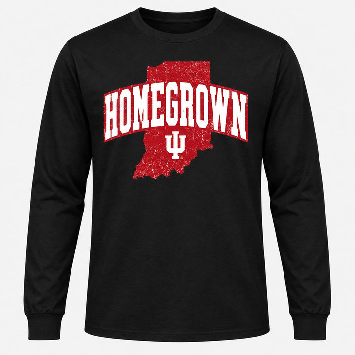 Homegrown Indiana State IU Long Sleeve T-Shirt