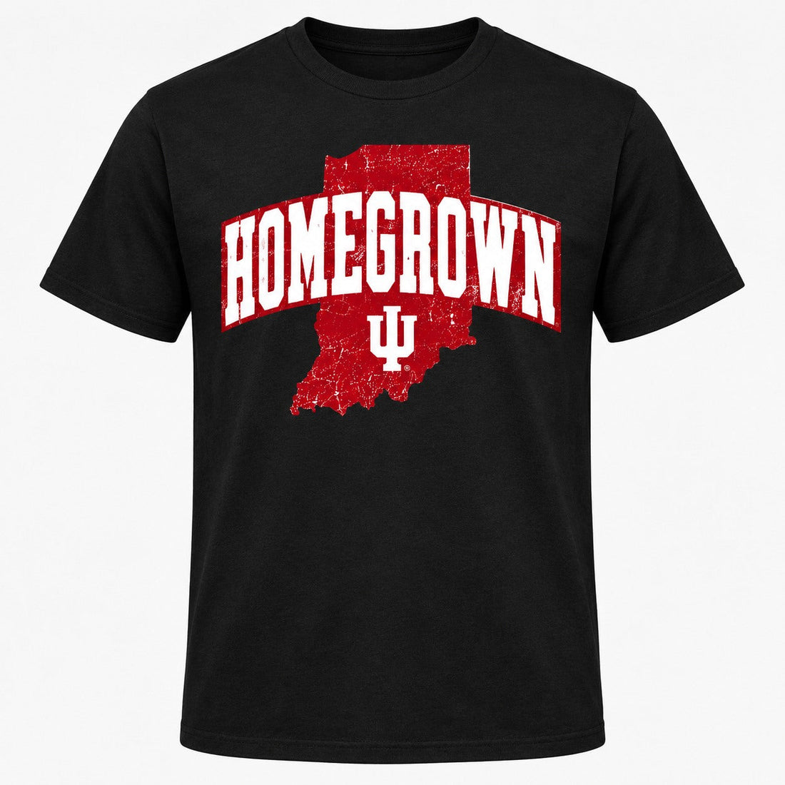 Homegrown Indiana State IU Tee in Black
