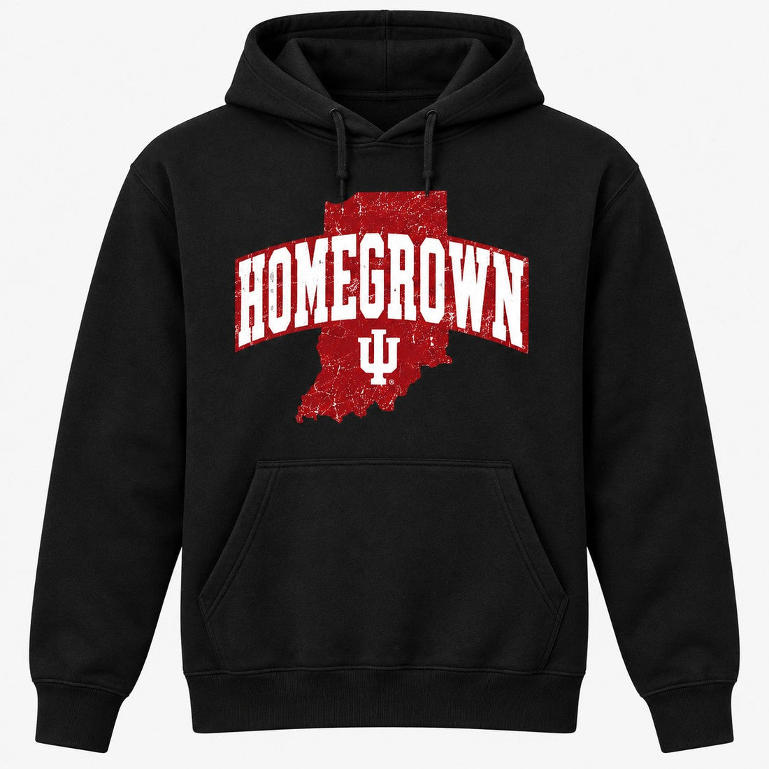 Homegrown Indiana State IU Hoodie in Black
