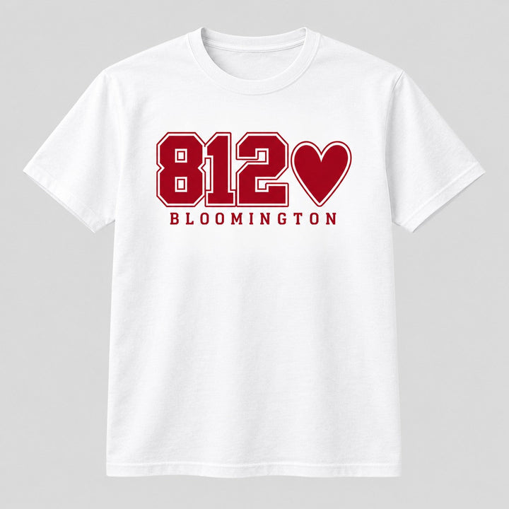 812 Bloomington Heart T-Shirt
