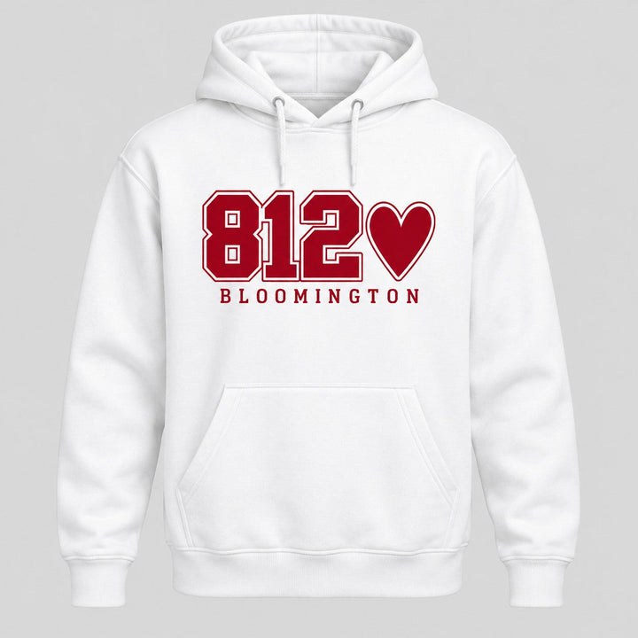812 Bloomington Heart Hoodie