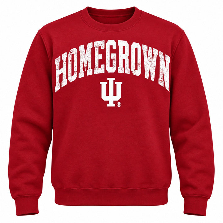Homegrown Distressed IU Crewneck