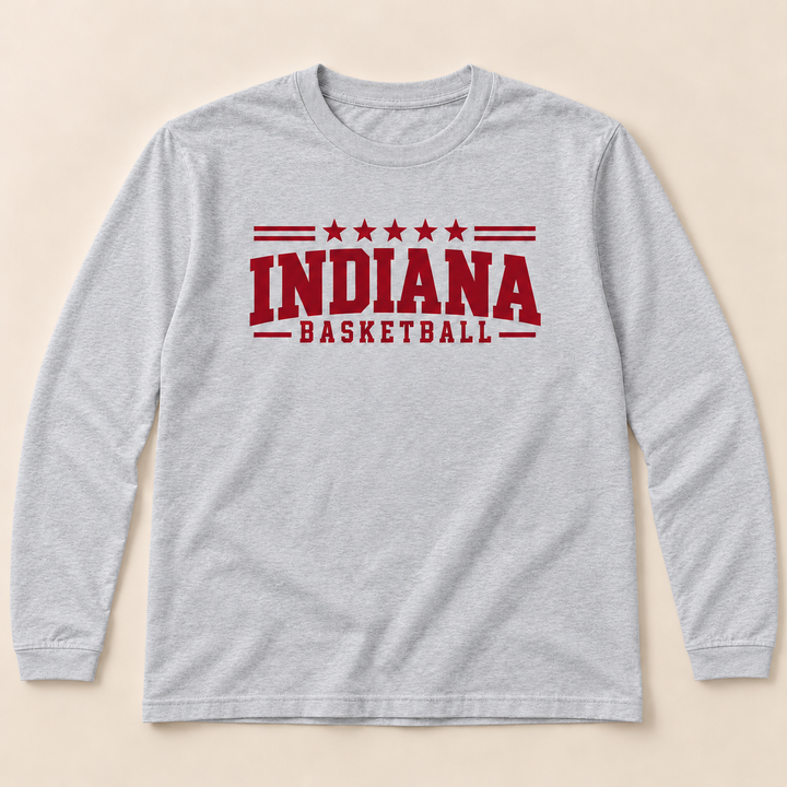Five-Star Indiana Basketball Youth Long Sleeve T-Shirt