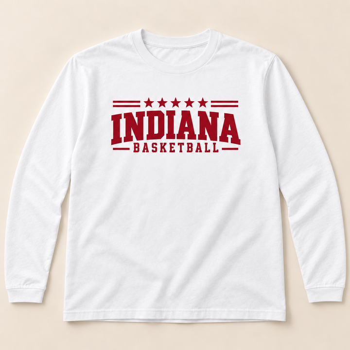 Five-Star Indiana Basketball Long Sleeve T-Shirt