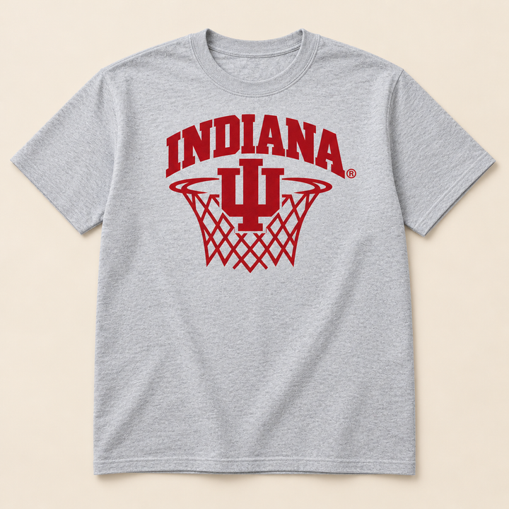 Indiana IU Basketball Hoop Youth T-Shirt
