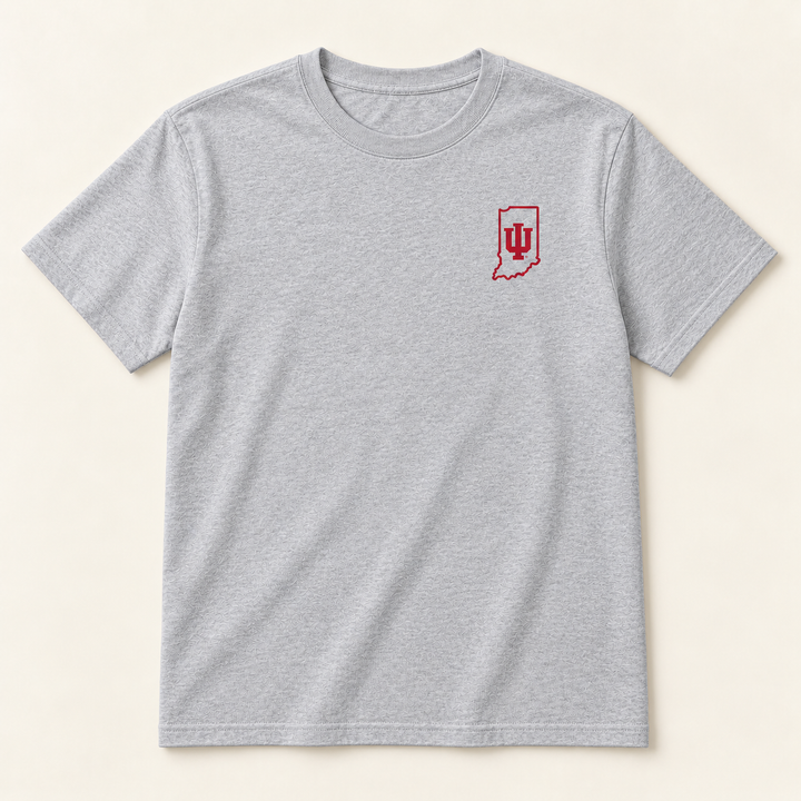 Indiana State IU Left Chest T-Shirt
