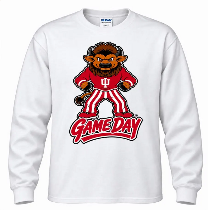 Big Bison on Gameday Long Sleeve T-Shirt