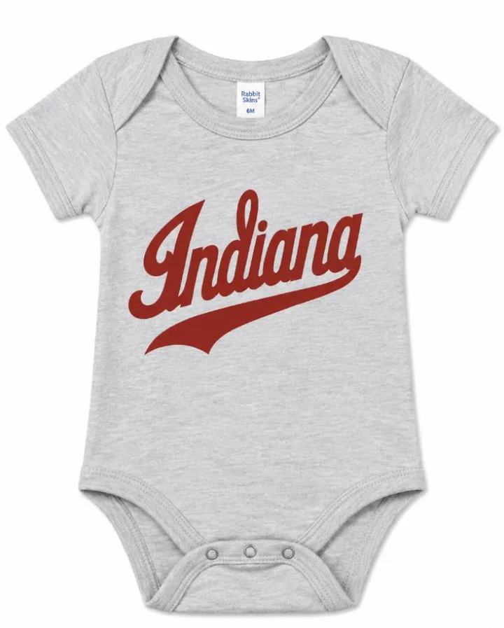 Script Indiana Baby Onesie
