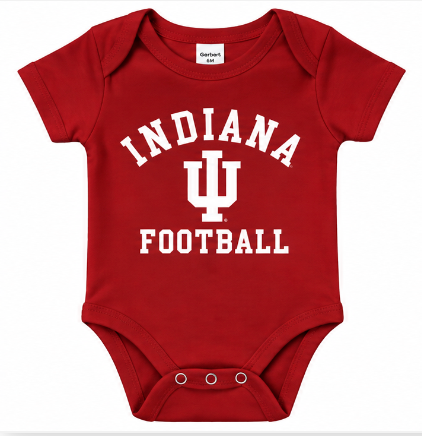 Indiana Football Baby Onesie