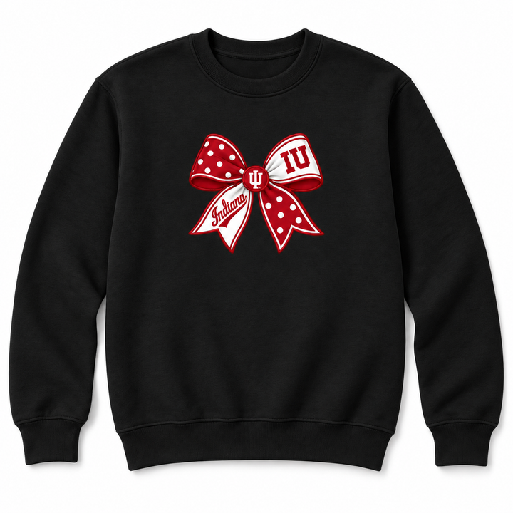 Indiana Bow Crewneck