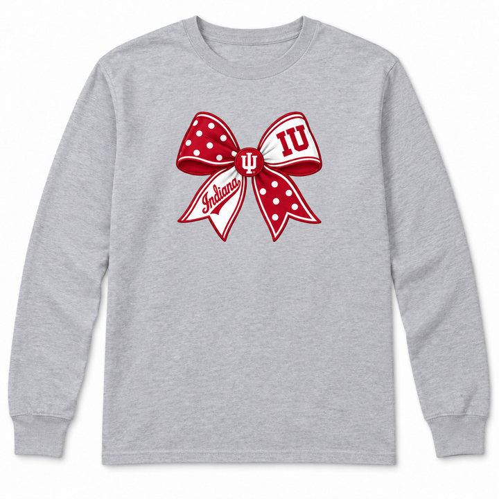Indiana Bow Long Sleeve T-Shirt