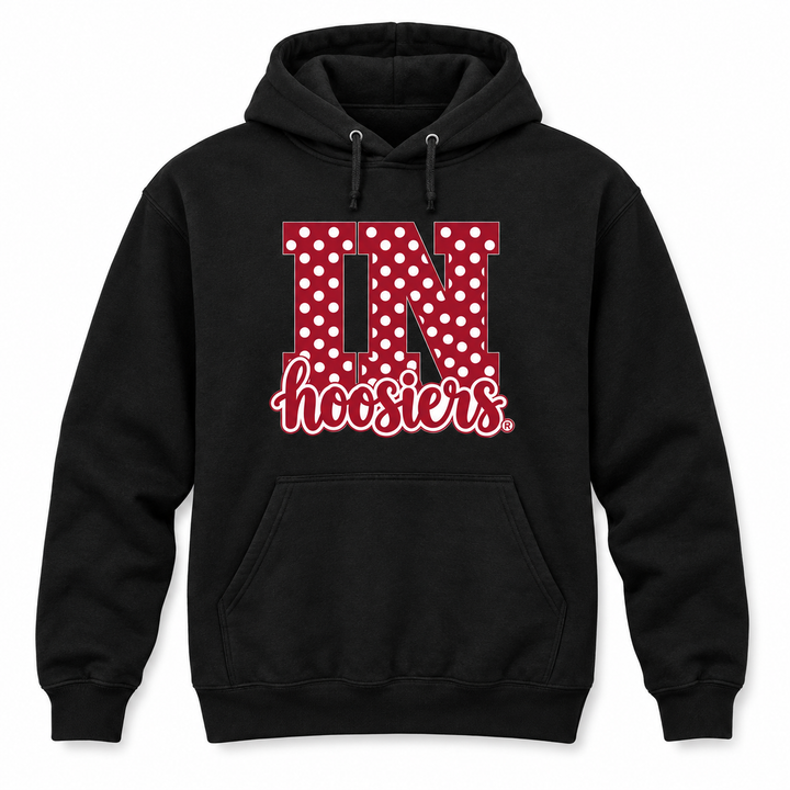 IN Polka Dot Hoosiers Hoodie