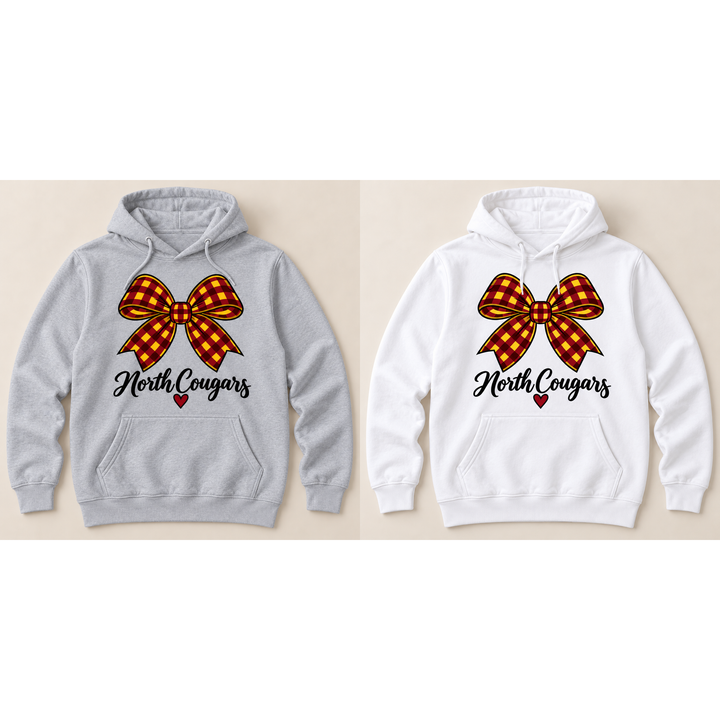 North Cougars Bow Hoodie