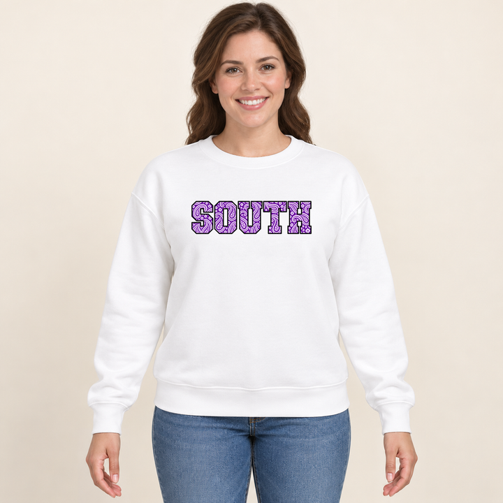 South Panthers Paisley Crewneck